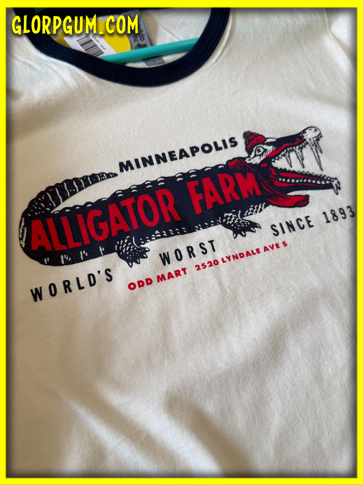 Odd Mart Minneapolis Alligator Farm T-Shirt