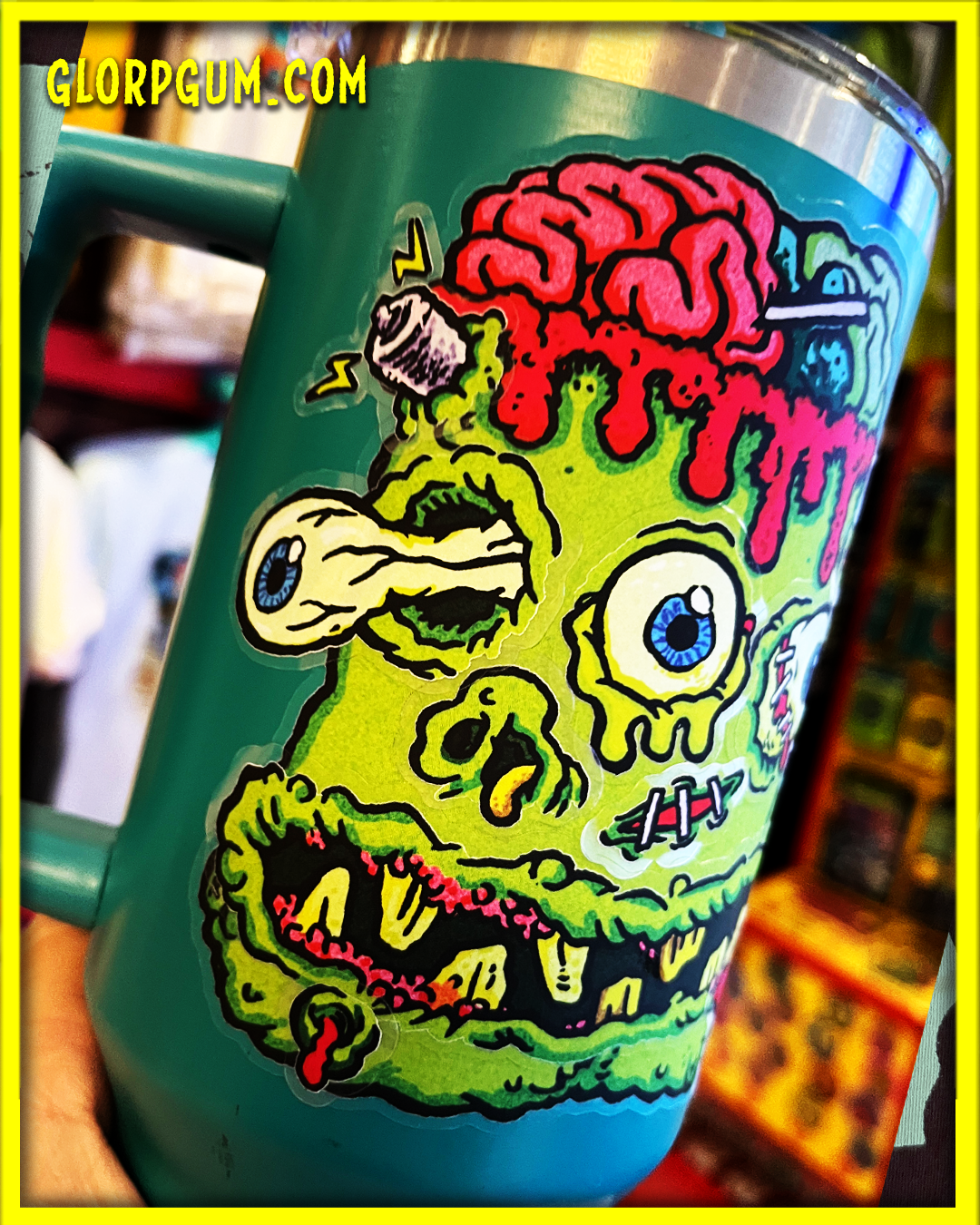 Build a GLORP sticker sheet!