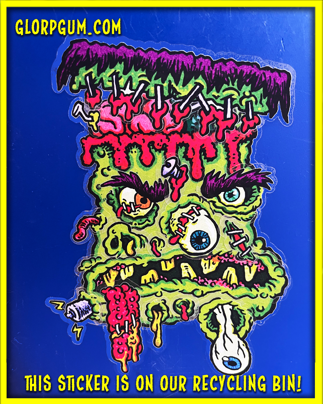 Build a GLORP sticker sheet!