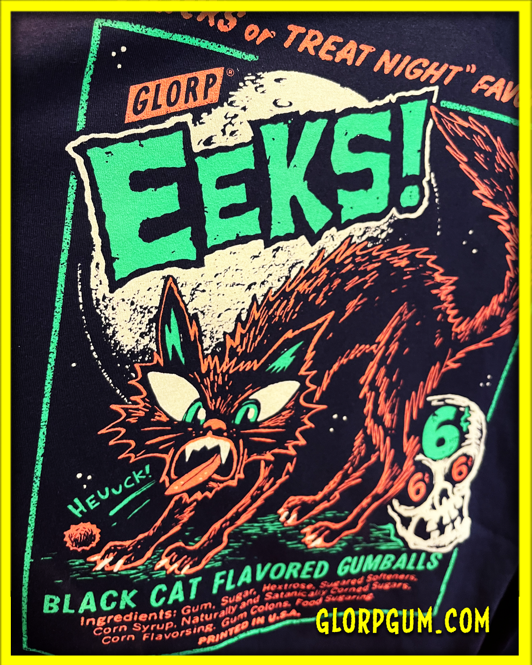 Fright Bite Black! (with FREE EEKS! T-Shirt!)