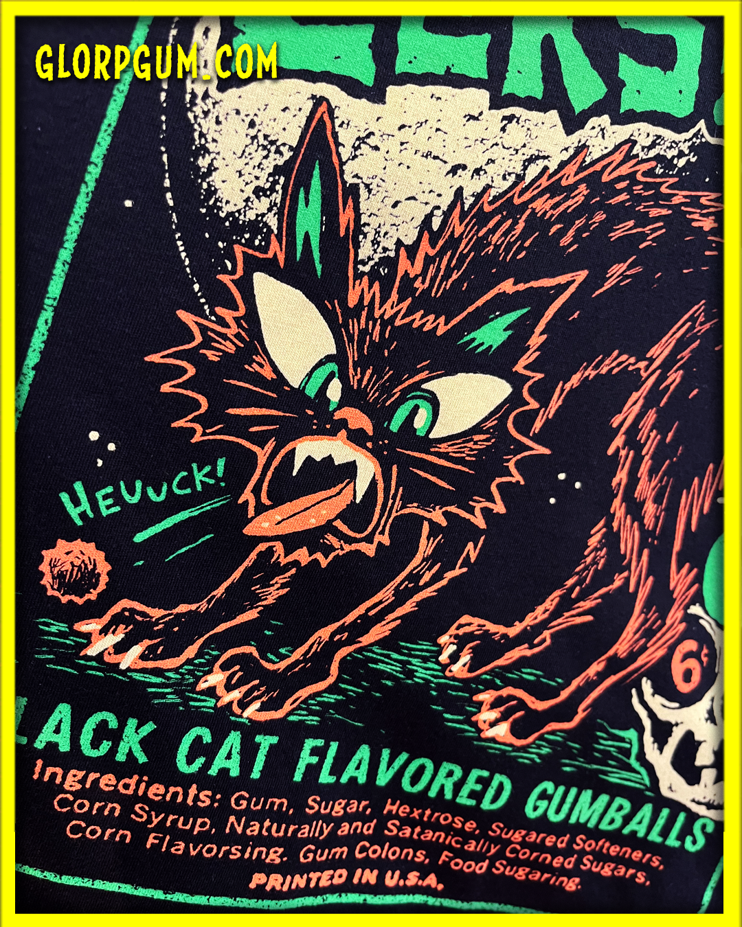 Fright Bite Black! (with FREE EEKS! T-Shirt!)