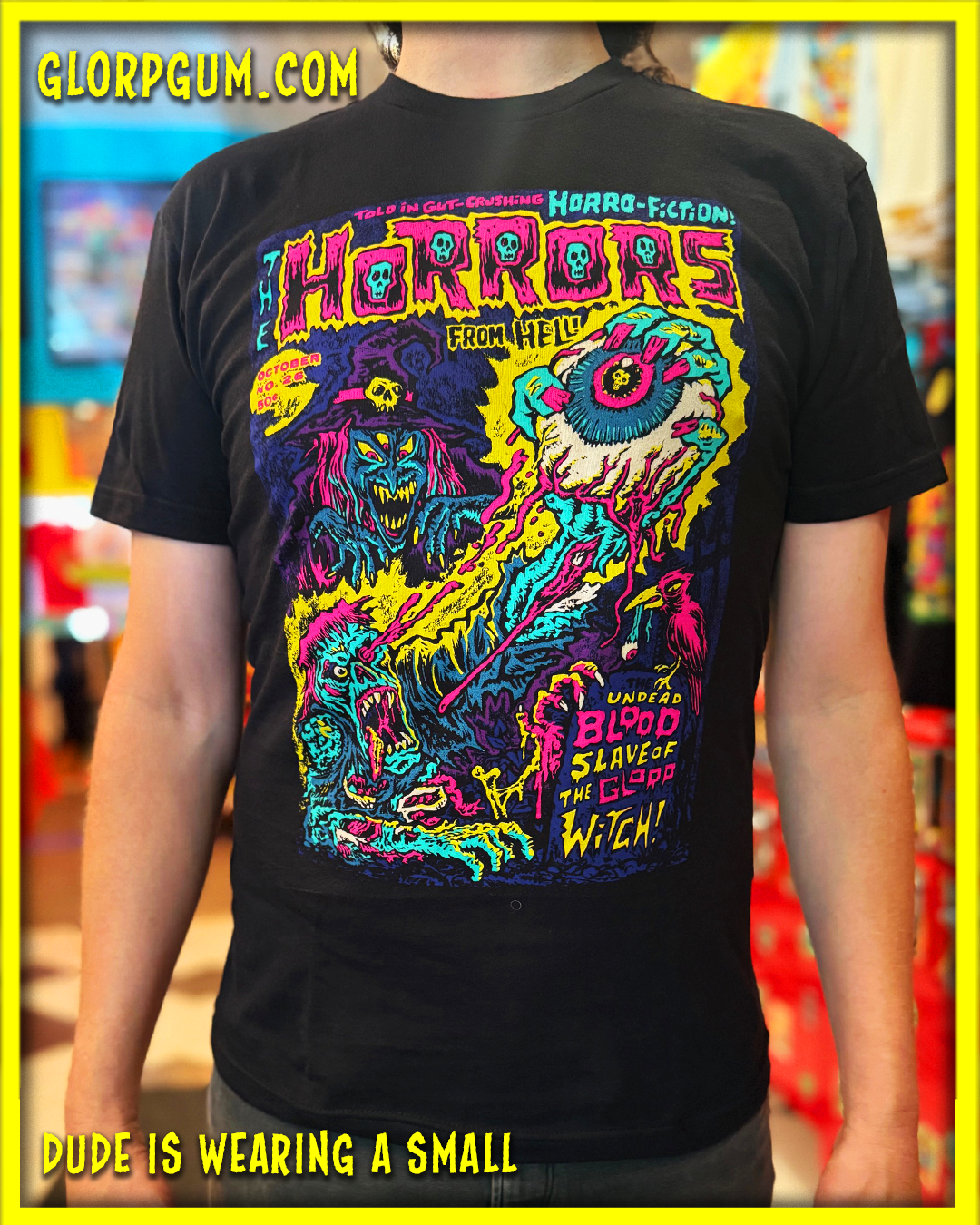 Fright Bite Black! (with Horrors from Hell! T-Shirt!)