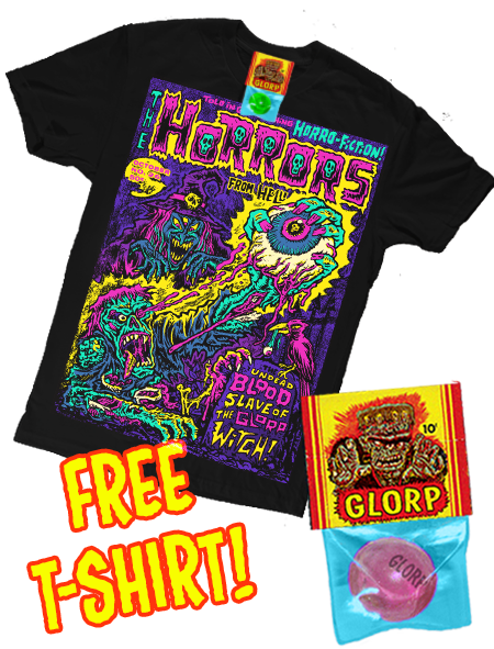Fright Bite Black! (with Horrors from Hell! T-Shirt!)