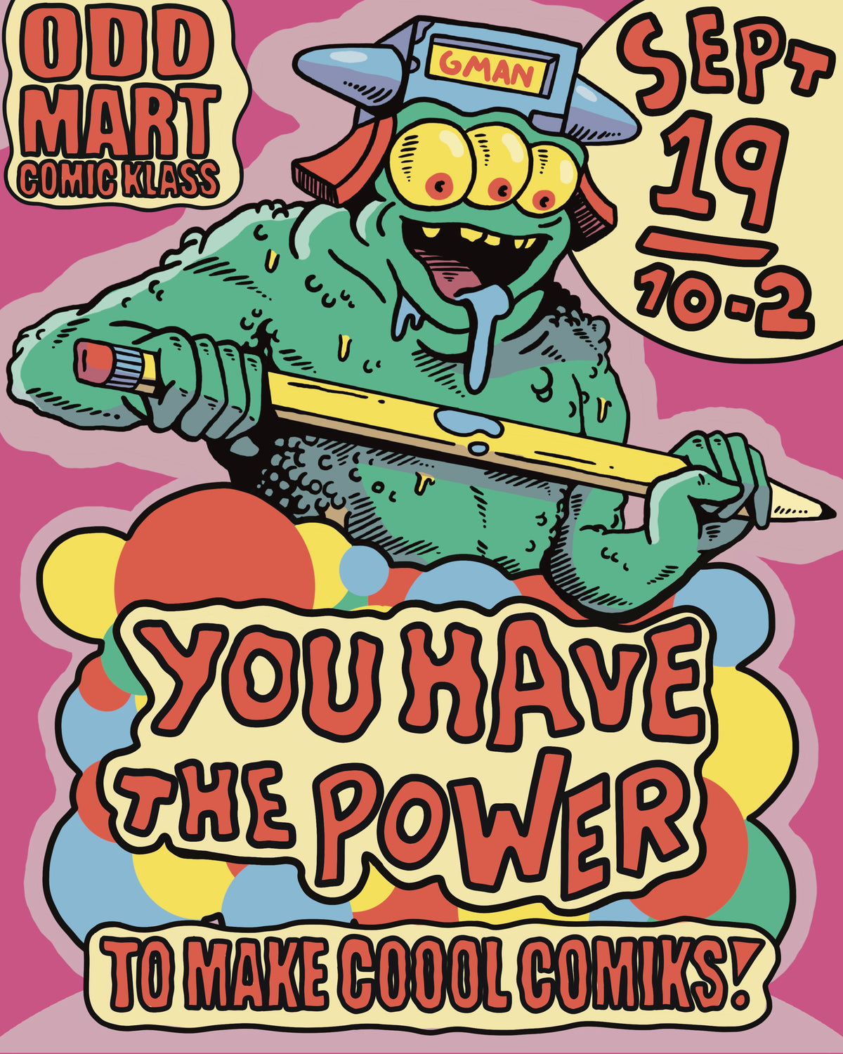 Comic Klass! Saturday September 19th 2026