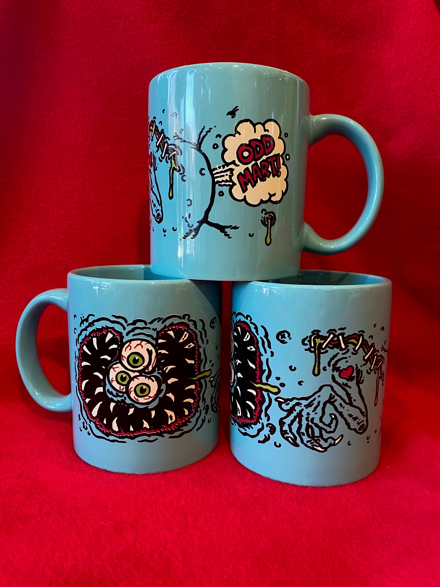 ODD MART Fart Monster Mug