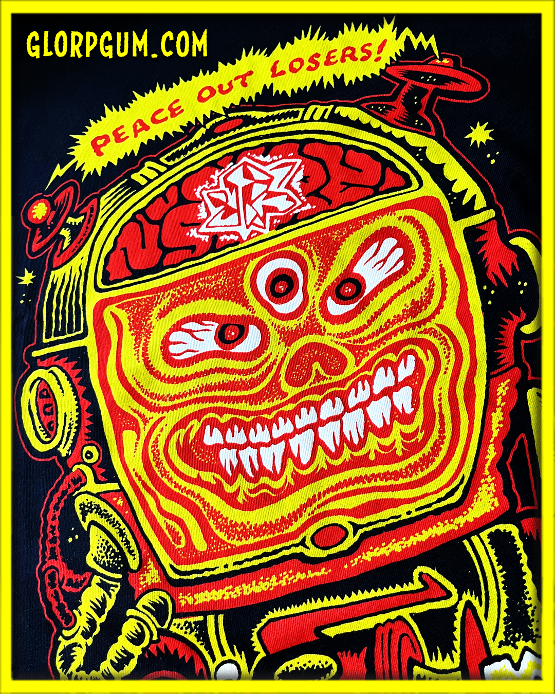 GLORP BEYOND! (with FREE GLORP Peace Out Loser T-Shirt!)