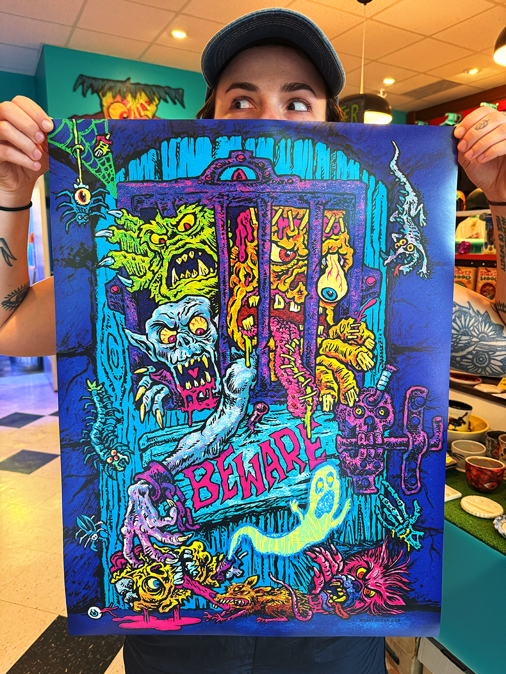 ODD MART 2025 Halloween poster!