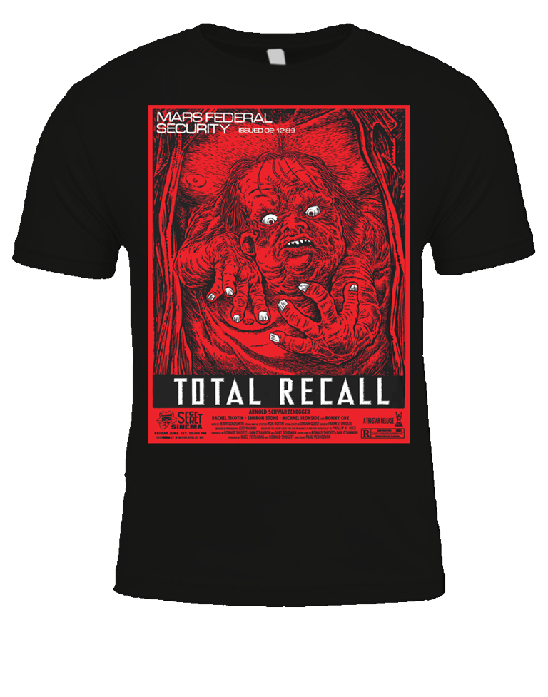 Total Recall T-Shirt (SECRET SINEMA)