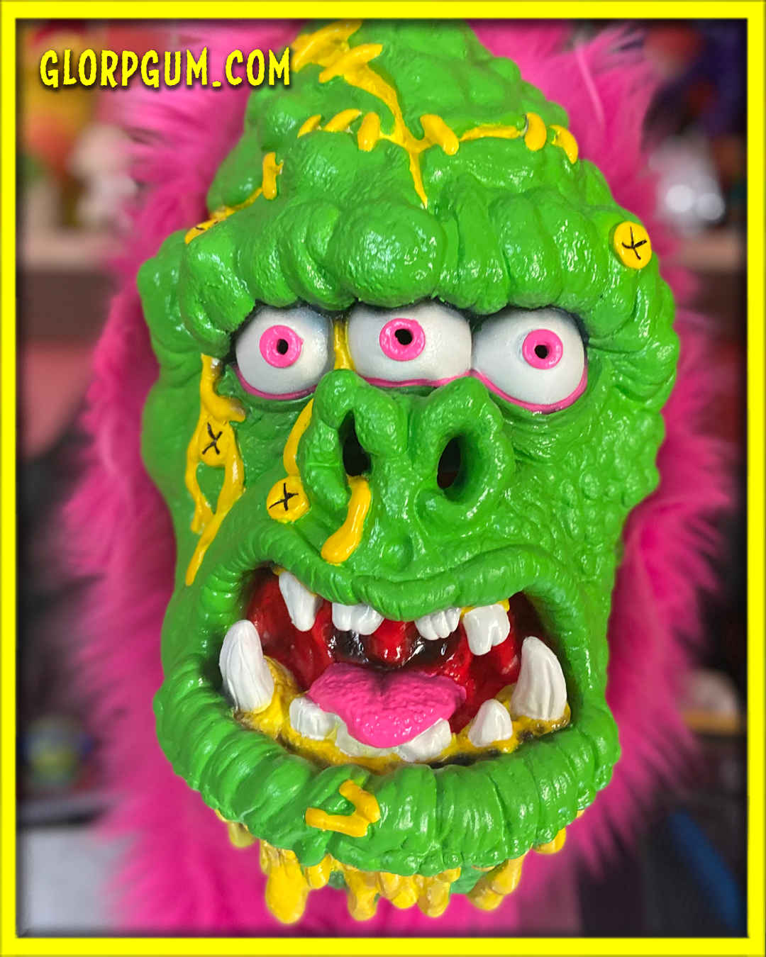 GLORP ACID APE MASK!