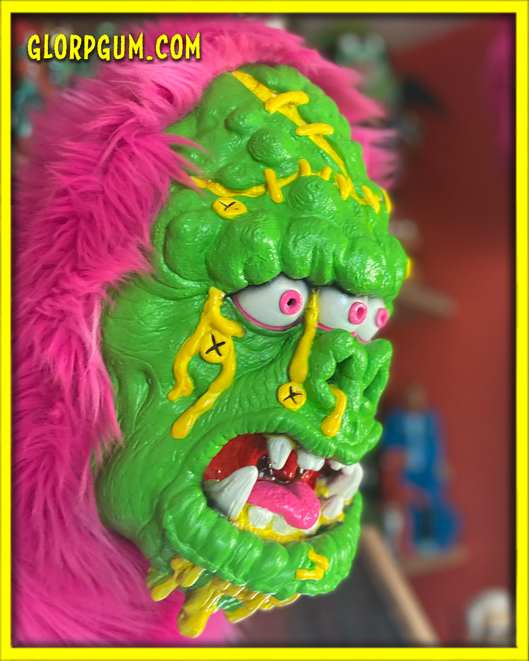 GLORP ACID APE MASK!