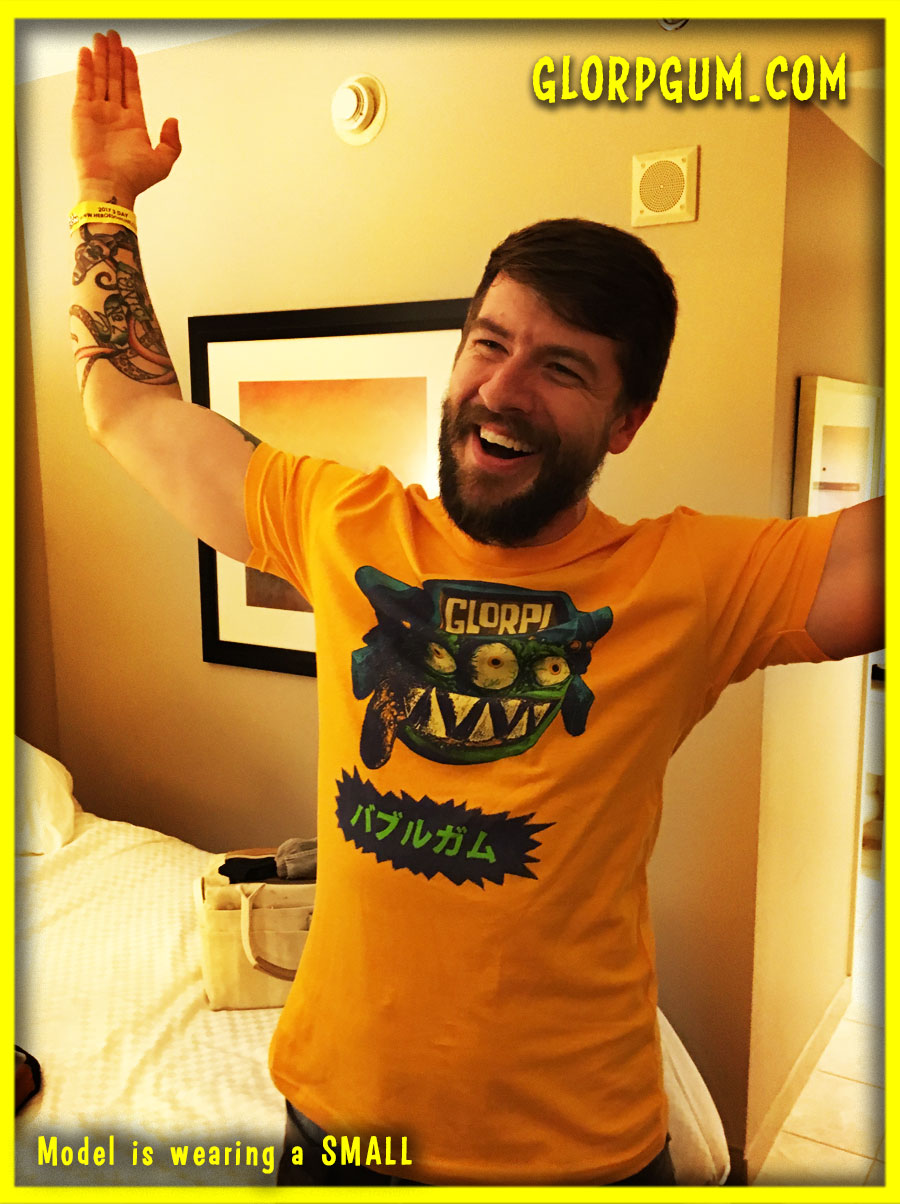 GLORP in Japan GOLD (with FREE GLORP Face T-Shirt)