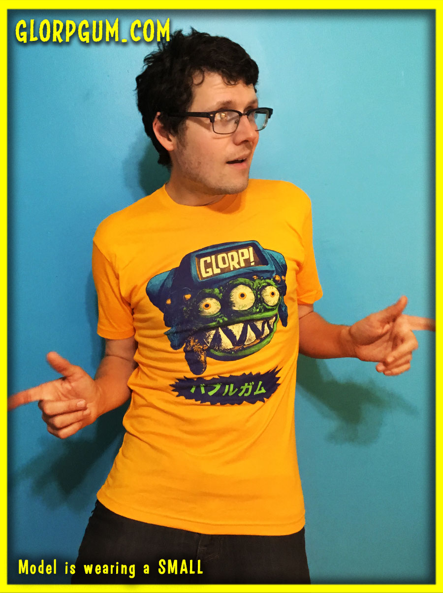 GLORP in Japan GOLD (with FREE GLORP Face T-Shirt)