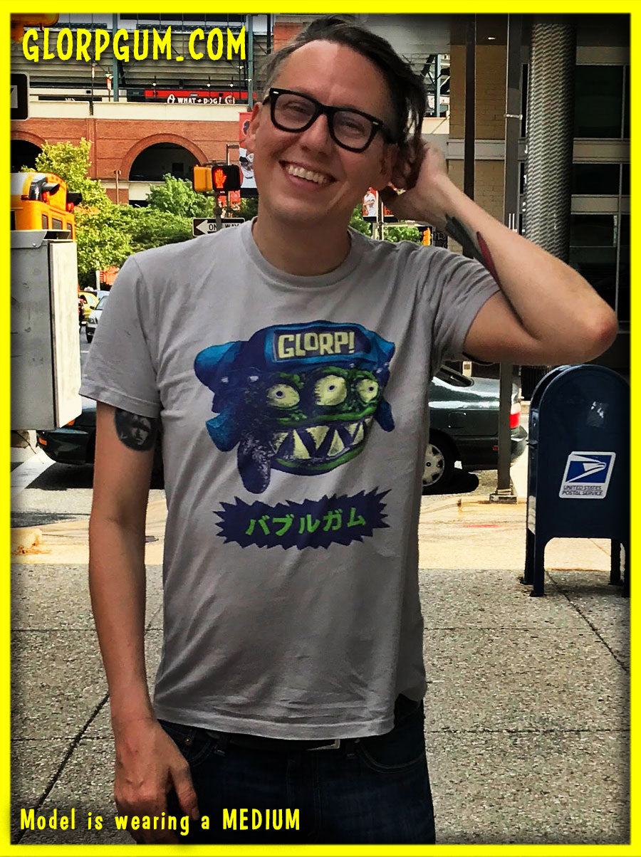 GLORP in Japan GREY (with FREE GLORP Face T-Shirt)