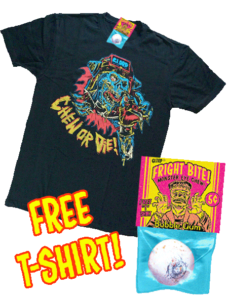 Copy of Fright Bite Monster Eye Chew! (with FREE Chew Or Die T-Shirt!)