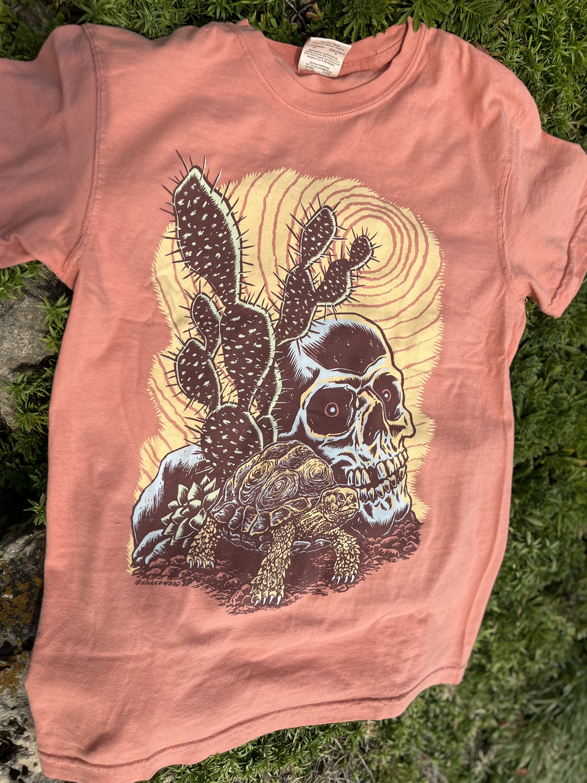 Stoked Wood Desert Heat Tee