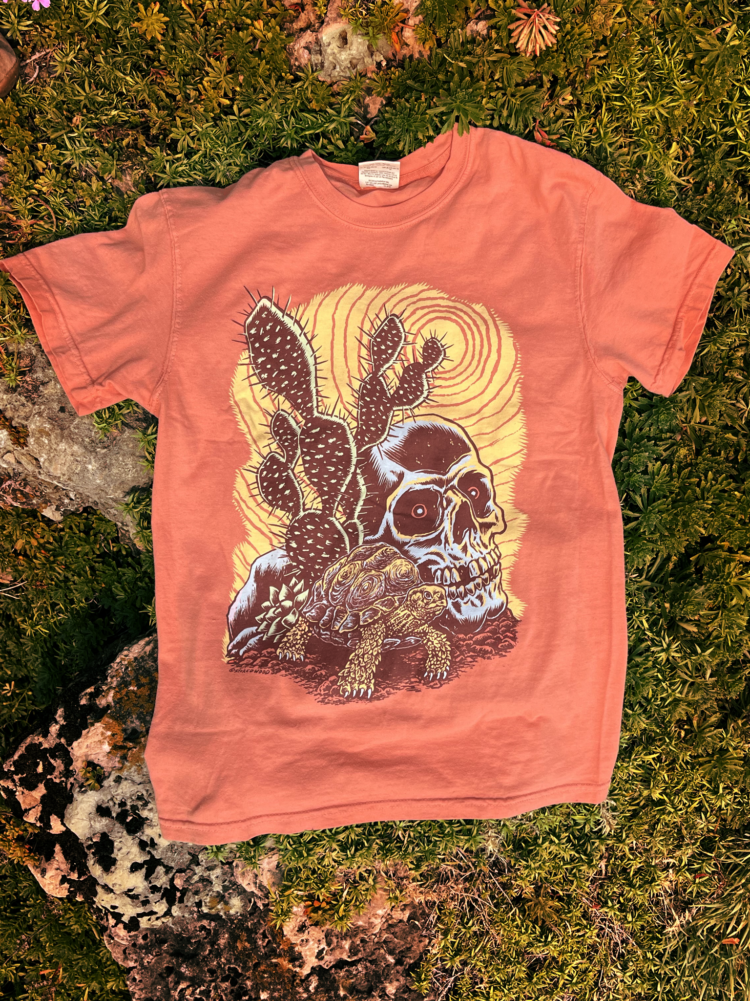 Stoked Wood Desert Heat Tee