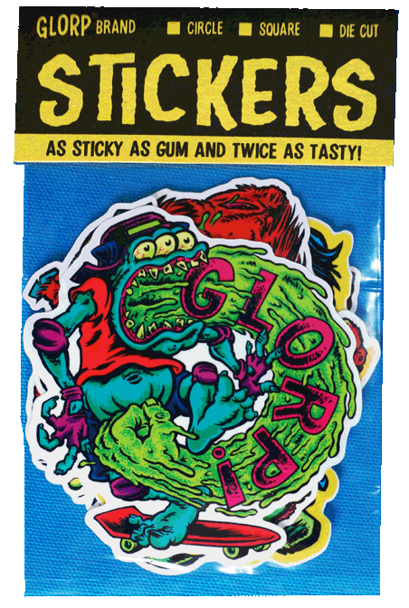 GLORP Die Cut Delight Sticker Pack!