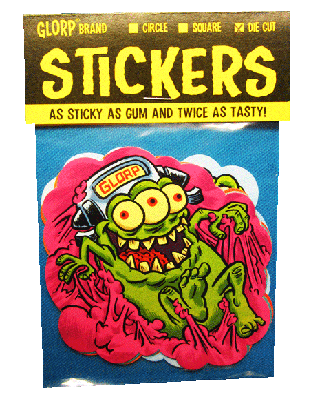 GLORP Die Cut Vinyl Sticker Pack!