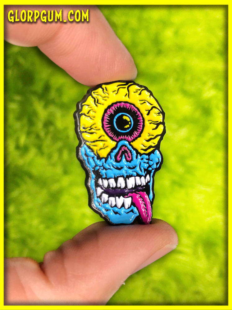 Pin on dark scull