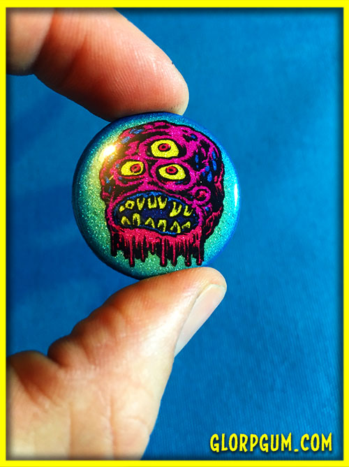 GLORP Far Out Freaks Buttons Set