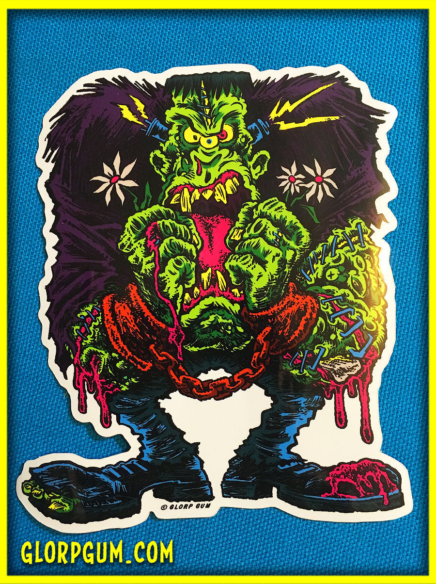 Furious Frank Sticker!