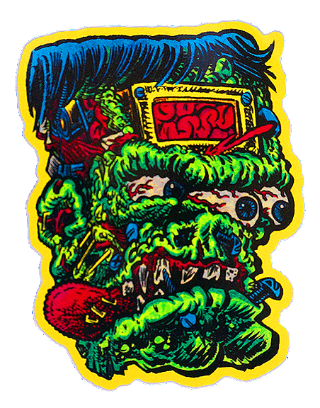 1980’s GLORPenstein skateboard sticker
