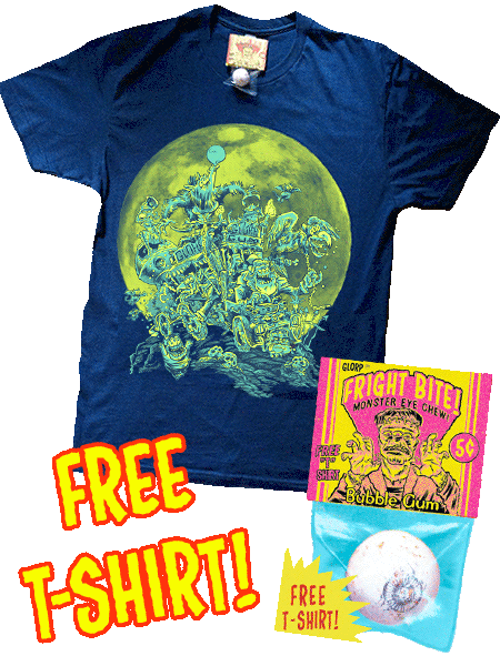 FRIGHT BITE! (With FREE Ghoul GLORP Gang T-Shirt)