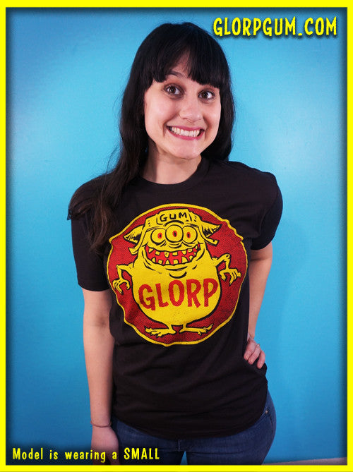 GLORP HEP GUM (with FREE Glorp Fink T-shirt in Brown!)