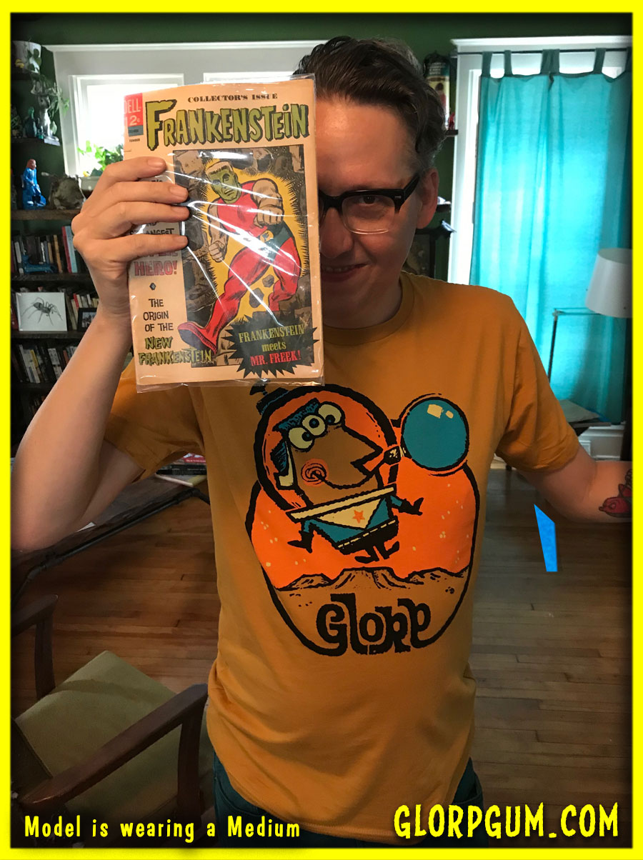 GLORP Gold (with FREE GLORP-O-naut T-Shirt!)