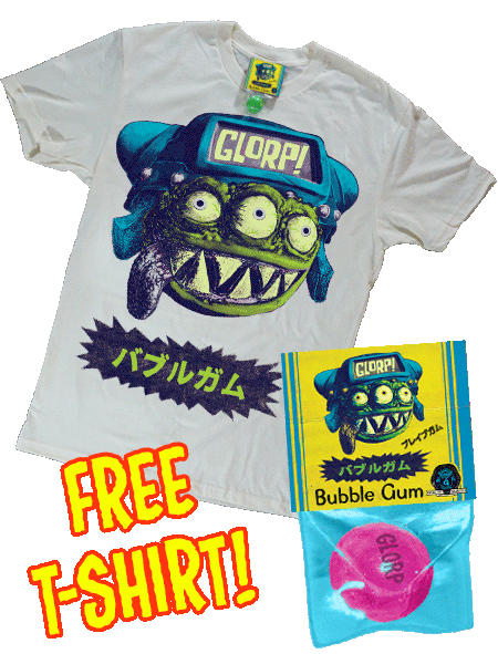 GLORP in Japan GREY (with FREE GLORP Face T-Shirt)