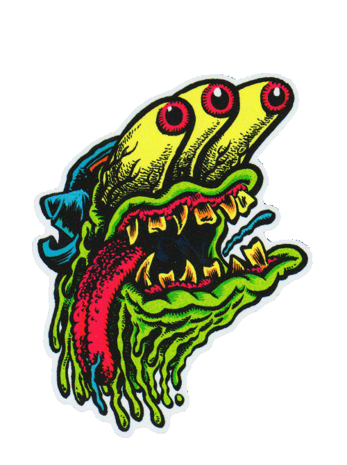 1980&#39;s GLORP Wad Sticker
