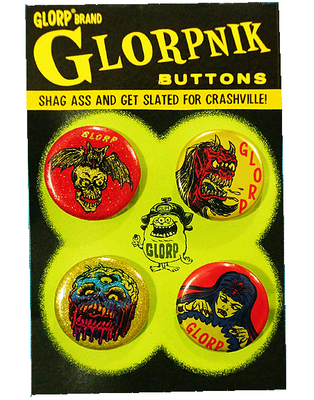GLORPNIK Spooks Button Set!