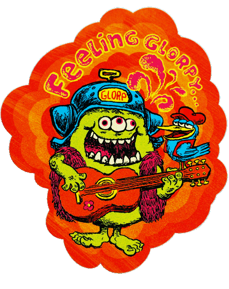 1970’s Feeling GLORPY Sticker