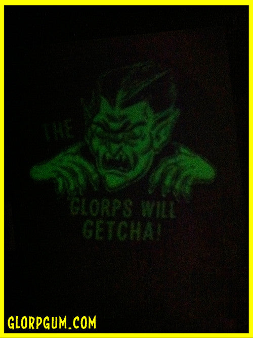 Gamma GLORP Glow in the Dark Monster Buttons!