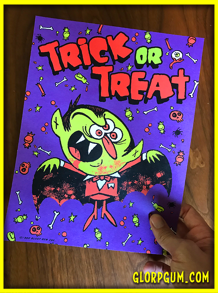 DOUBLE TROUBLE: Giant Halloween Sticker Sheet 2 pack!