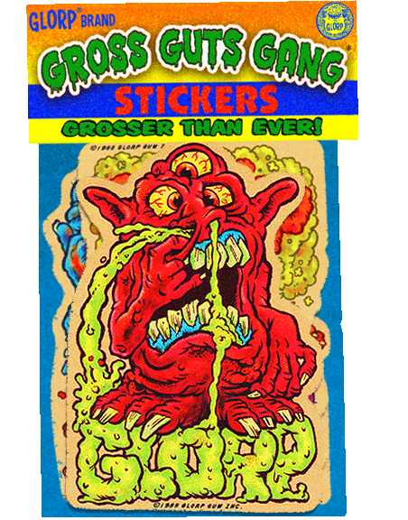 GROSS GUTS GANG Series 1 STICKER PACK