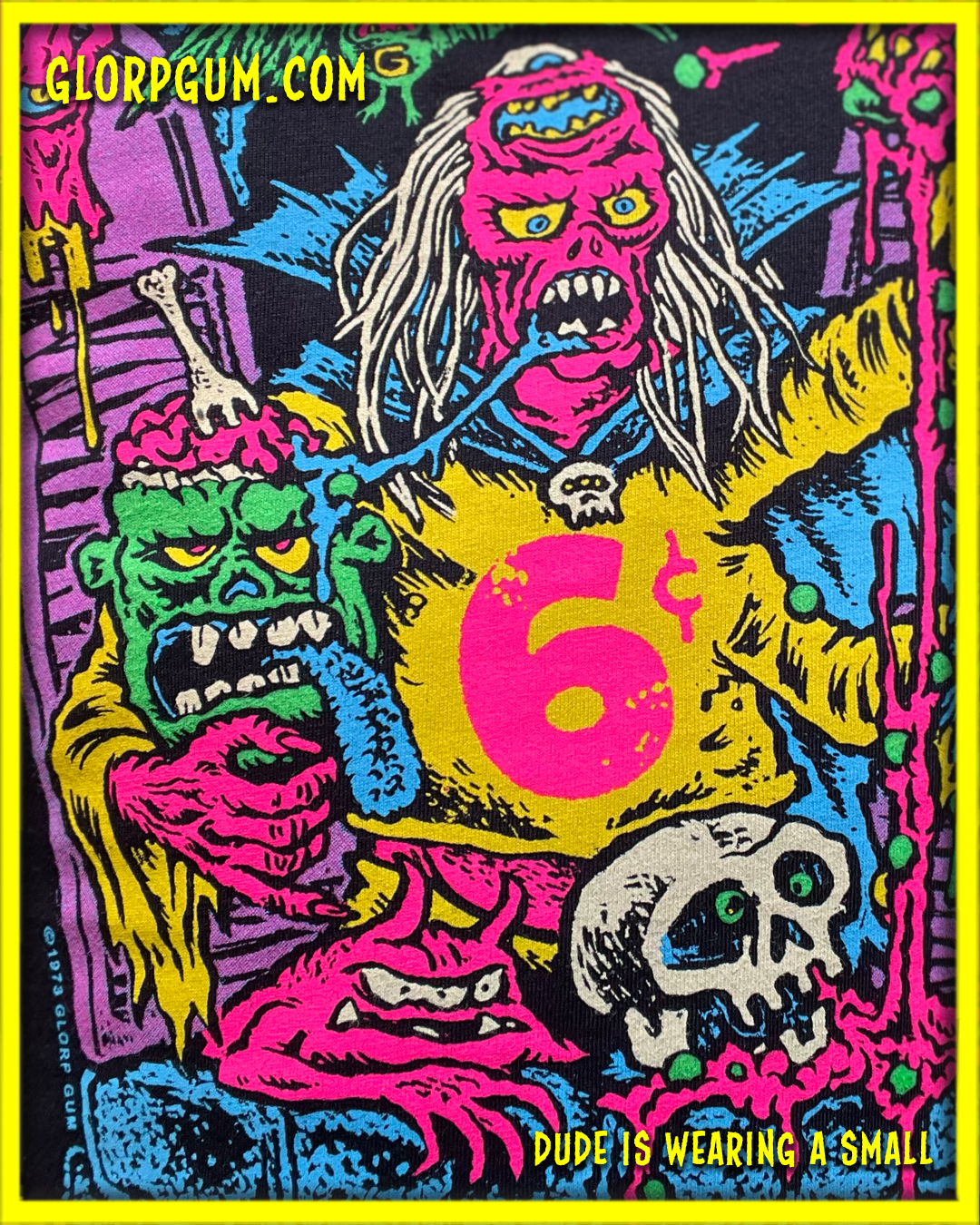 GLORP Fright Bite! (with FREE House Of Horrors T-Shirt)