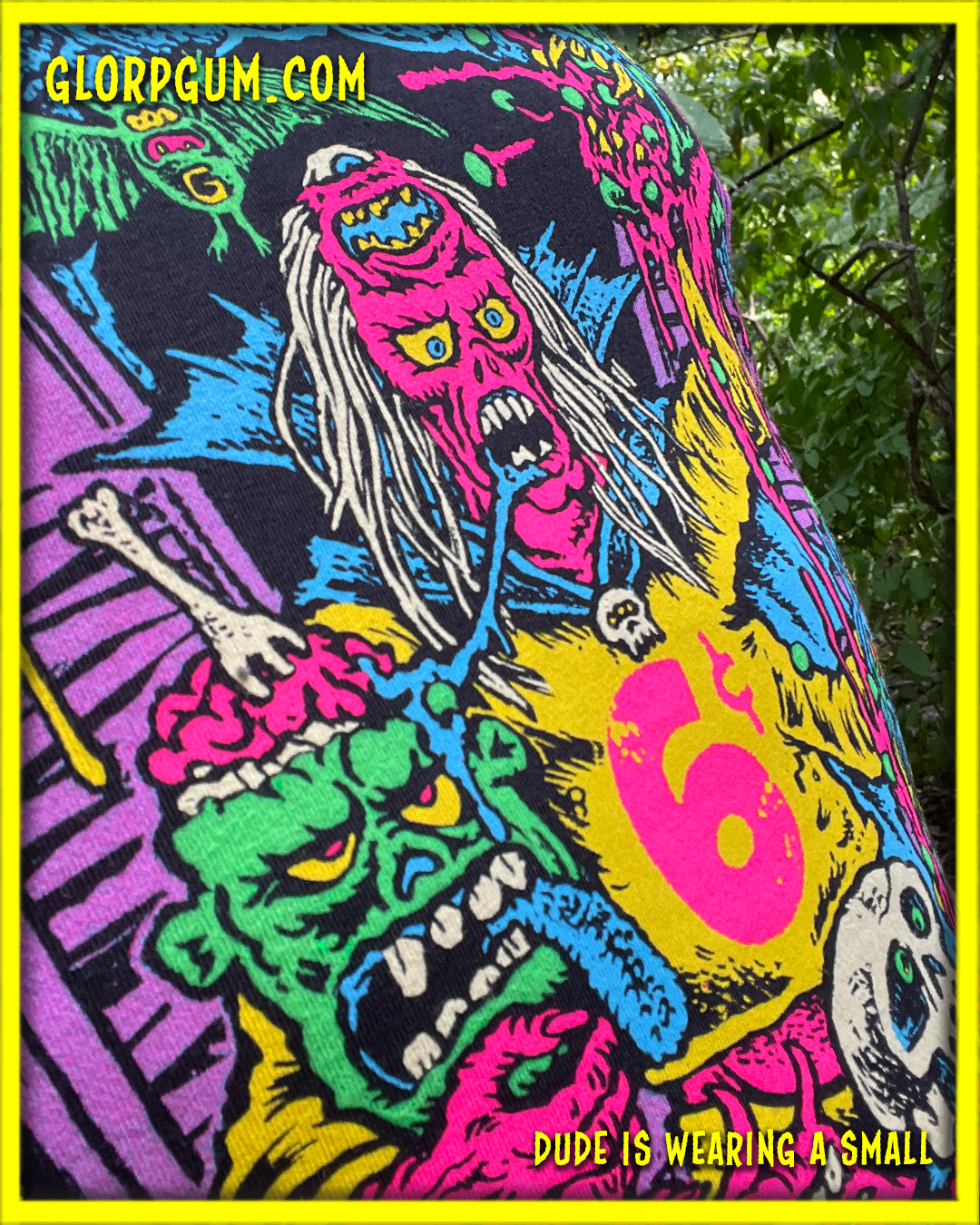 GLORP Fright Bite! (with FREE House Of Horrors T-Shirt)