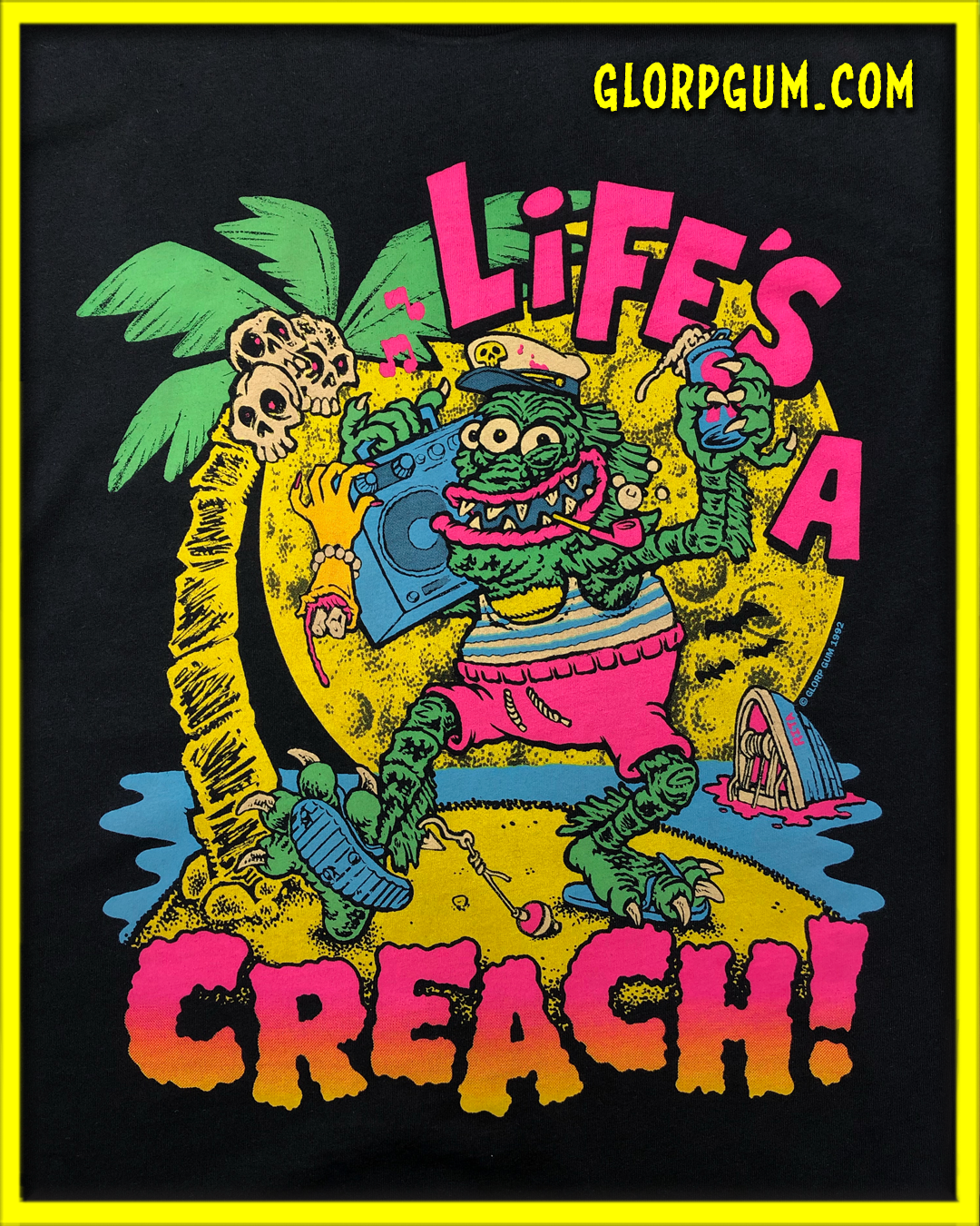 GLORP Fright Bite! (with FREE Life's a Creach T-Shirt)