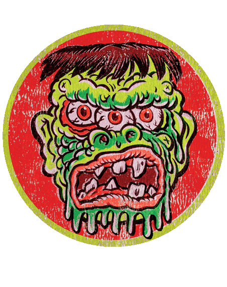 GLORP Melty Mutant Sticker!