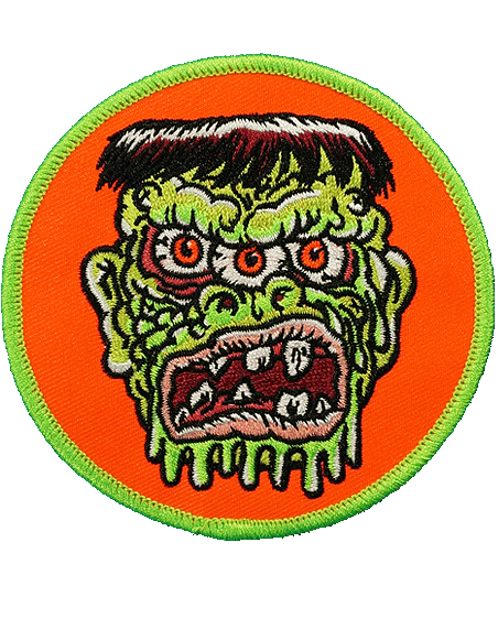 1988 GLORP Gum Melty Mutant Patch!