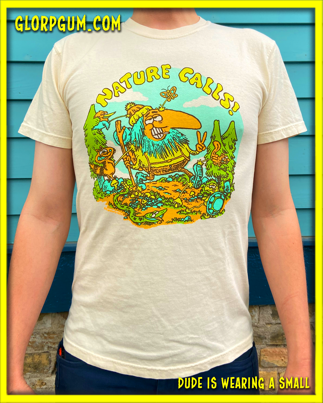 GLORP Hep Chew (with FREE Nature Calls T-Shirt)