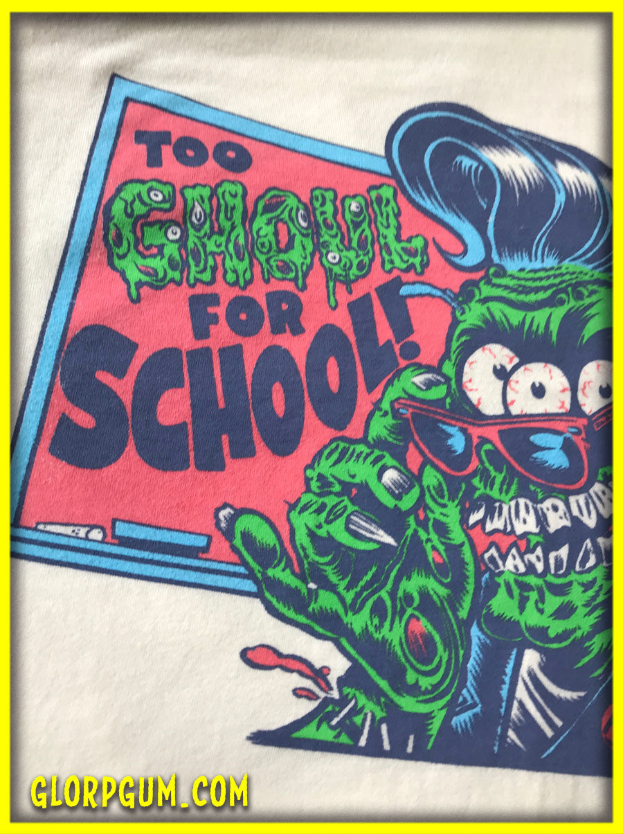 GLORP Fright Bite! (With FREE Too Ghoul for School T-Shirt)