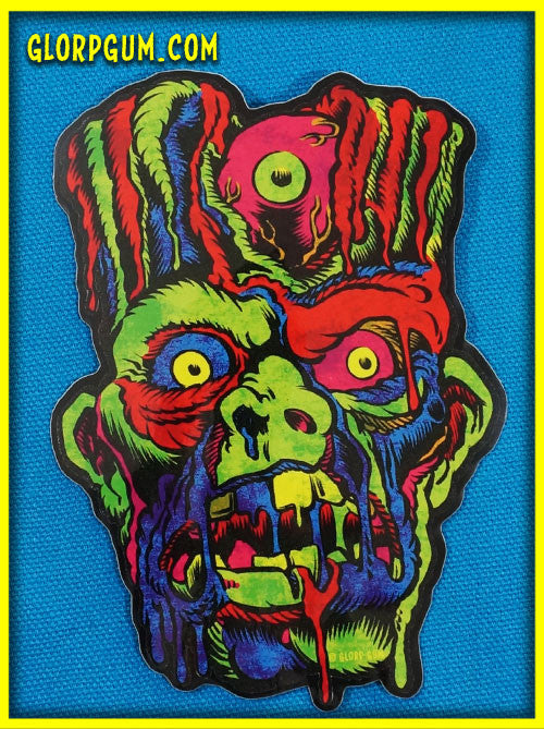 GLORP Gory Ghoul Sticker: FRANKEN-GLORP