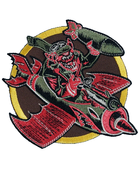 The Glorps Will Getcha&#39; WWII Bomber Squadron Patch