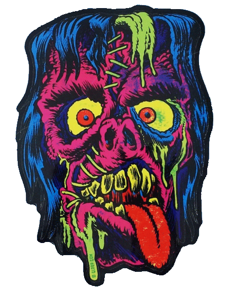 GLORP Gory Ghoul Sticker KILL-ROY