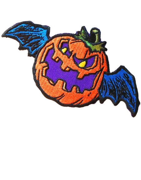 Pumpkin Bat Patch