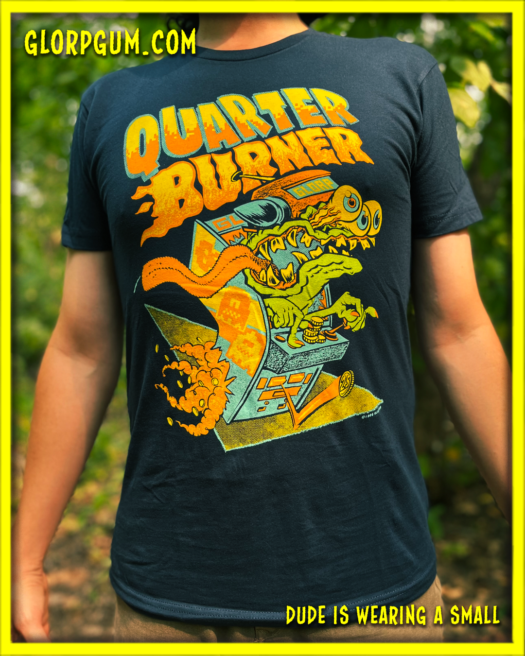 GLORP Arcade Blaster! (with FREE Quarter Burner T-Shirt)