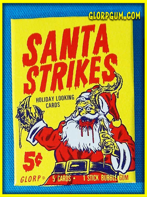 Santa Strikes! Holiday Trading Card Sets