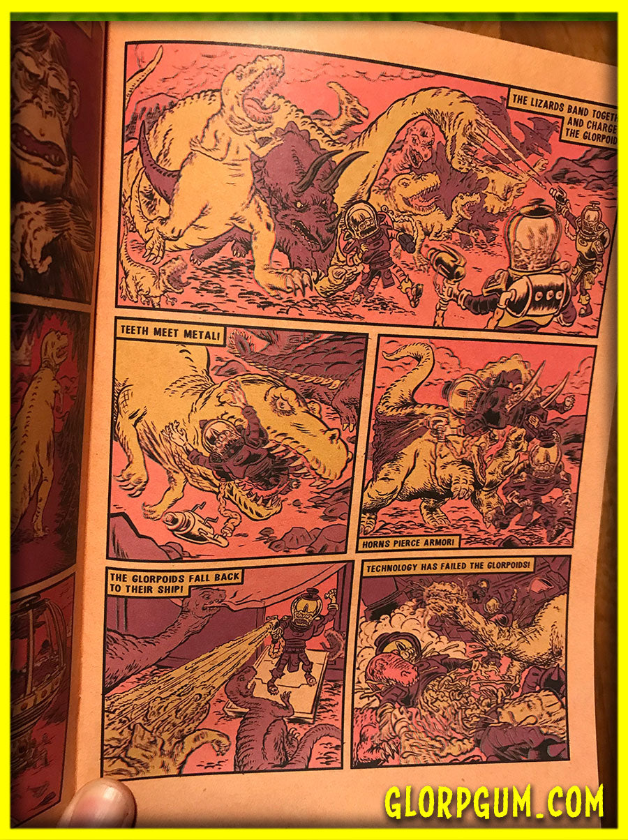 BANNED COVER! Romantic 3-D Sci-FI Nightmare Goes To War #2